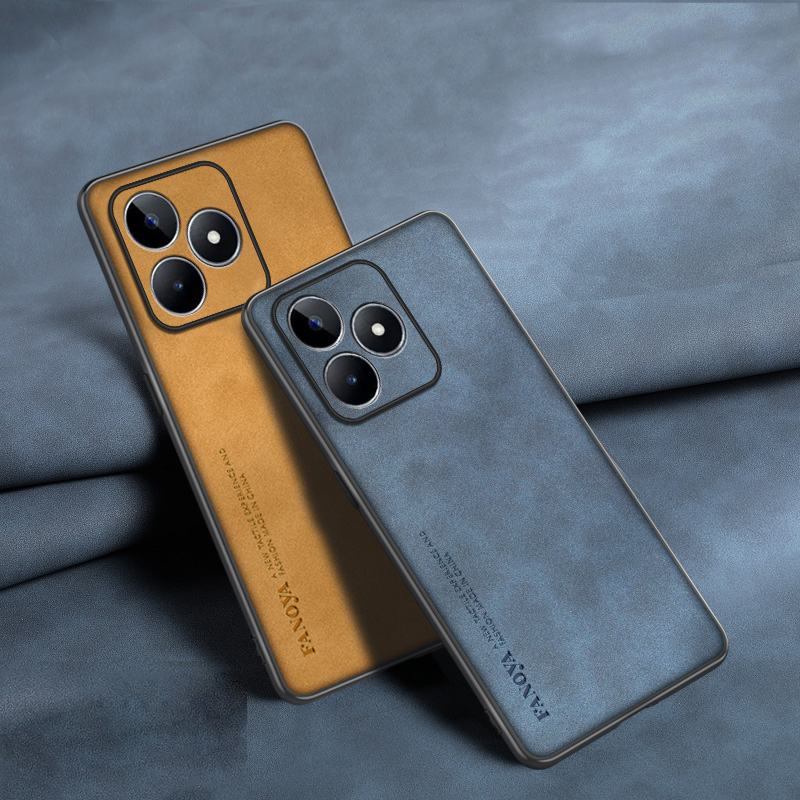 Realme Note 50 - สำหรับ Realme Note 50 4G เคสหนังสีด้านหลังแบบนิ่มกันกระแทกสำหรับ