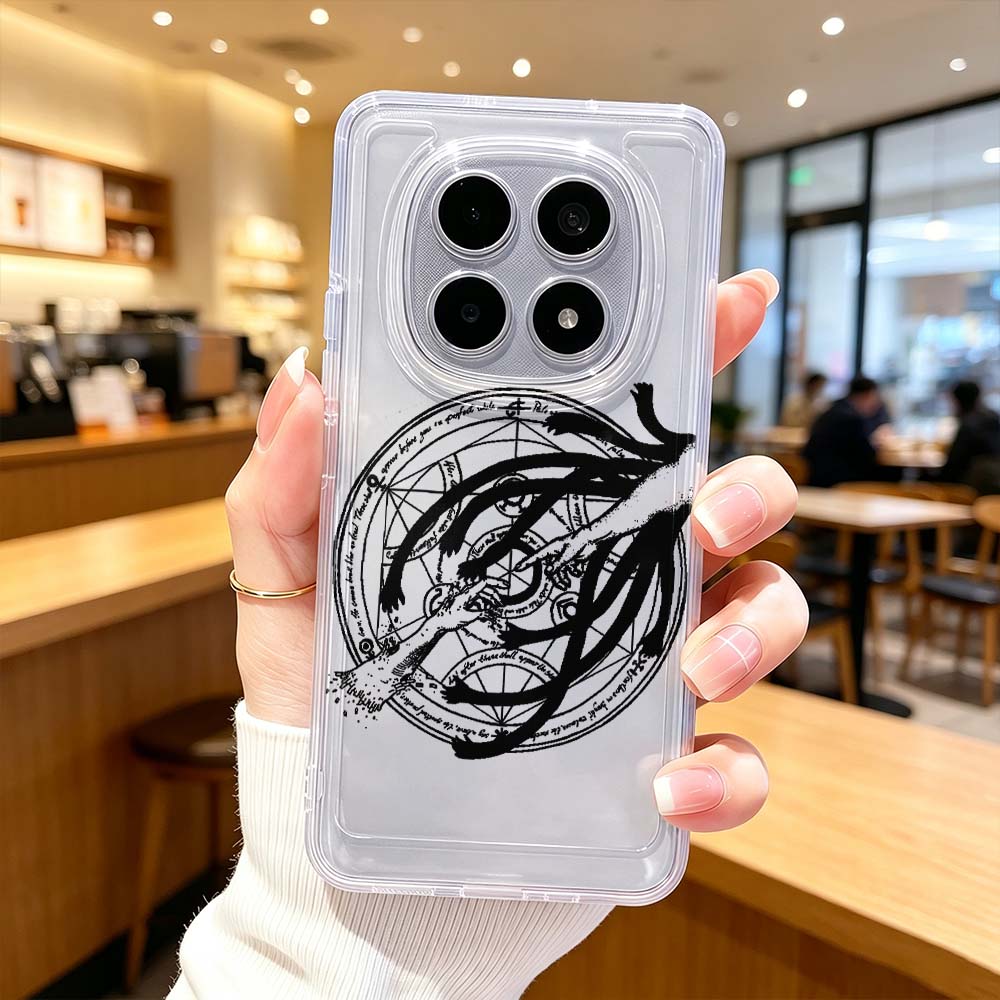 Xiaomi Poco X6 - เคสโทรศัพท์ใสป้องกัน Fullmetal Alchemist สำหรับ Xiaomi POCO