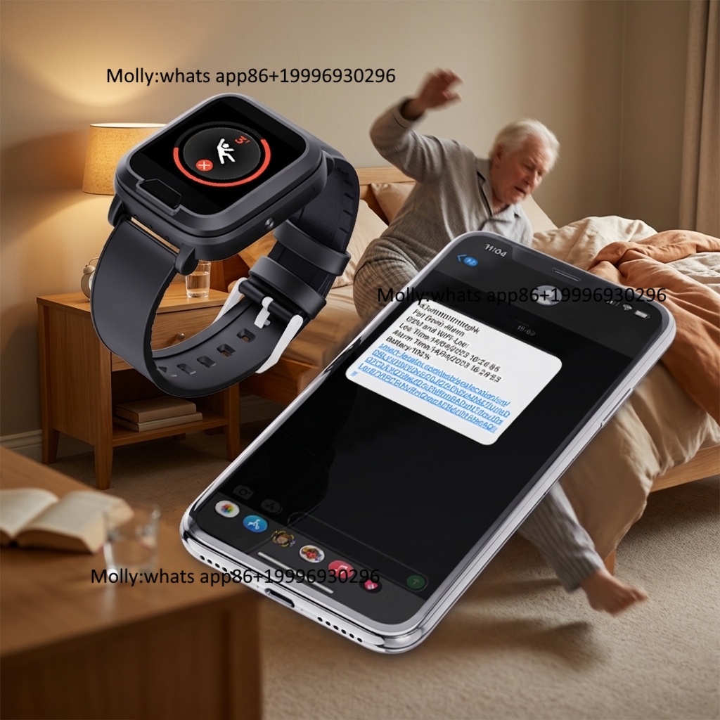 Fall Detection Watch - นาฬิกาอัจฉริยะสำหรับผู้สูงอายุ ระบบตรวจจับการล้ม 4G พร้อม GPS ติดตามตำแหน่ง