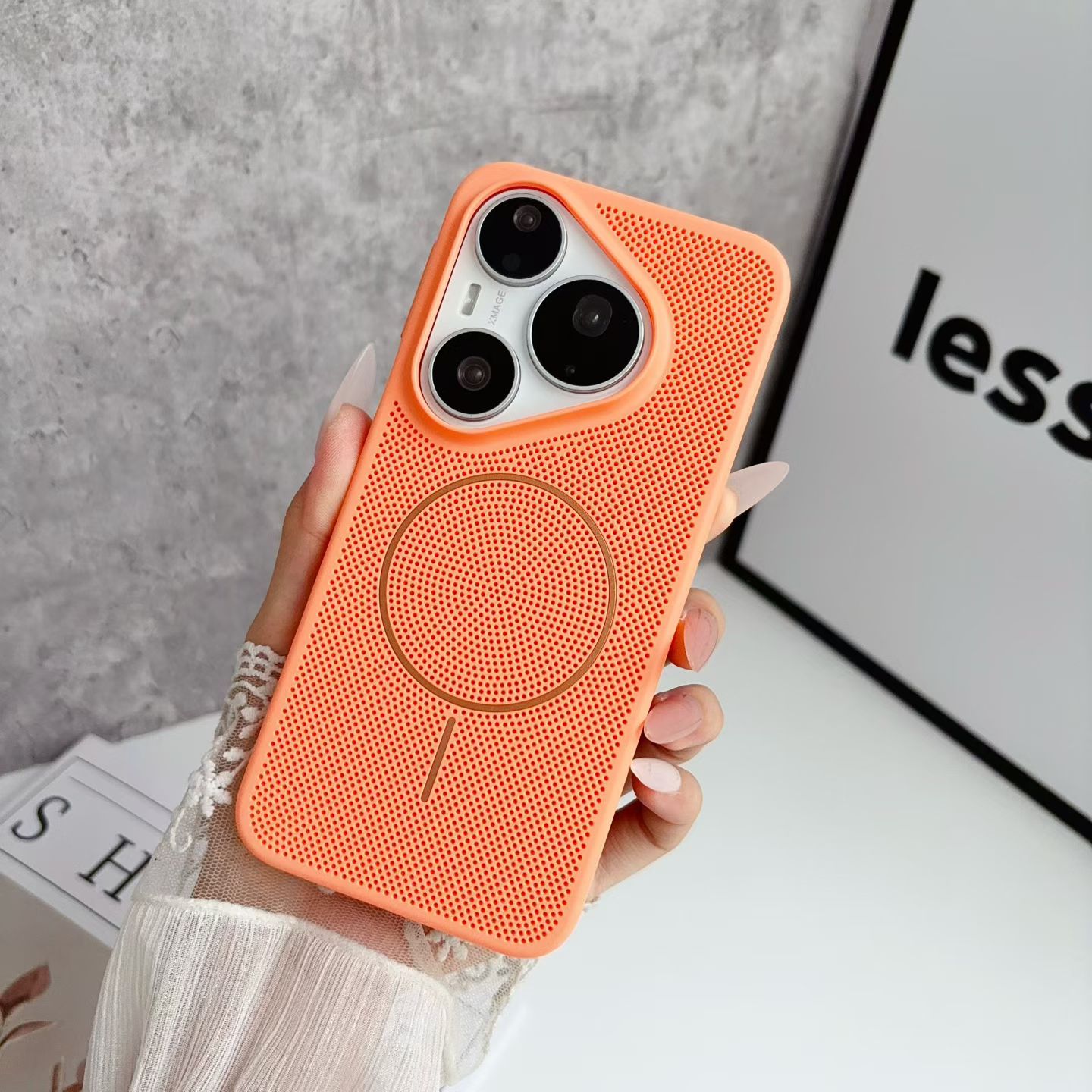 Huawei Mate 60 - เคสแม่เหล็กสำหรับ Magsafe ระบายความร้อนได้ดี สำหรับ Huawei Pura