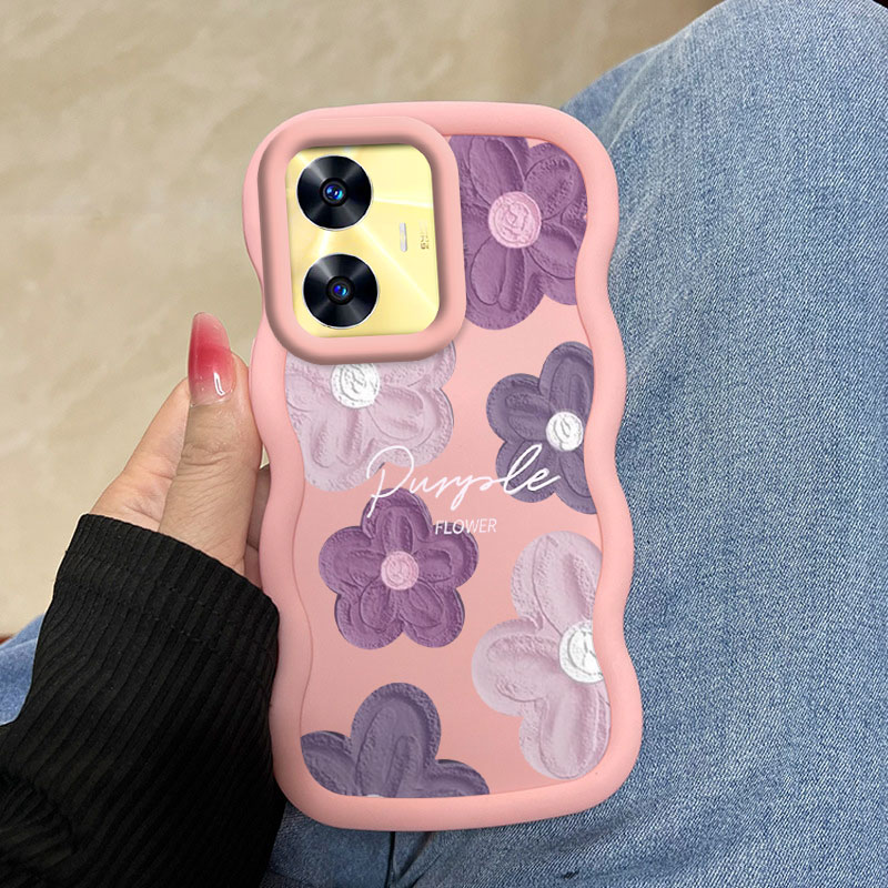 เคส Realme C55 ลายดอกไม้สีชมพู - Realme Note 50 บทวิจารณ์และราคา