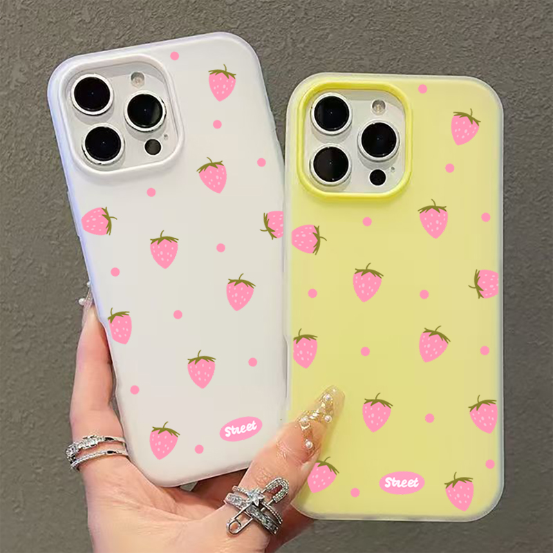 เคสโทรศัพท์ลายสตรอว์เบอร์รีสีช - Samsung Galaxy A55 บทวิจารณ์และราคา