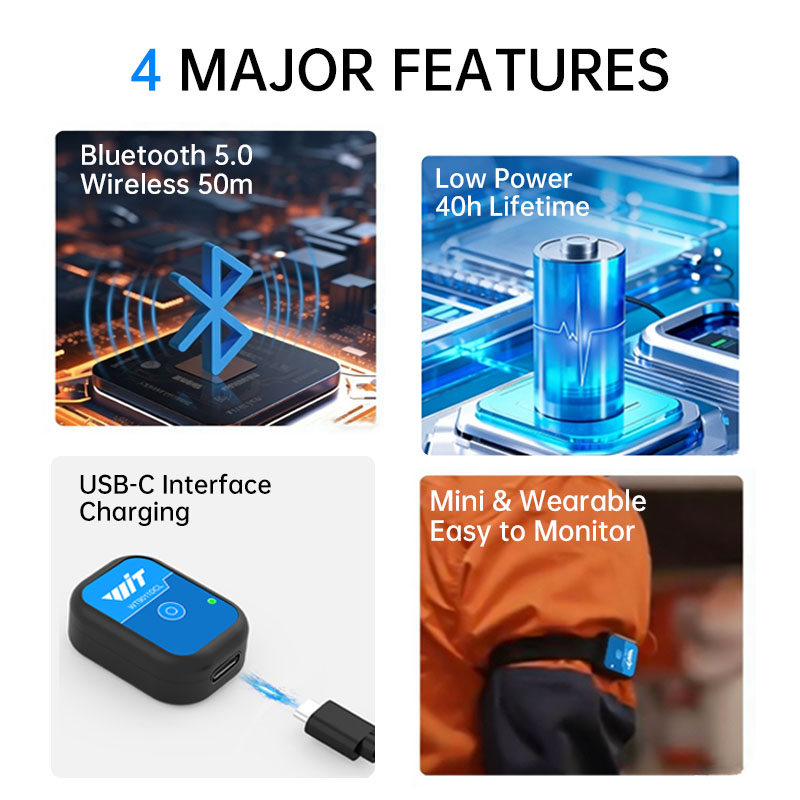 WitMotion WT9011DCL บลูทูธ 5.0 - Muscle Sensor Emg บทวิจารณ์และราคา