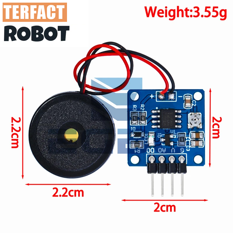 1PCS-10PCS TERFACT ROBOT 5V Pi - Muscle Sensor Emg บทวิจารณ์และราคา