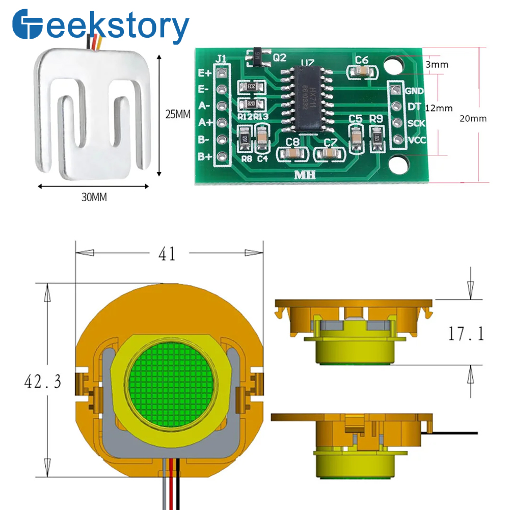 โหลดเซลล์ 50 กก. เซ็นเซอร์ชั่ง - Muscle Sensor Emg บทวิจารณ์และราคา