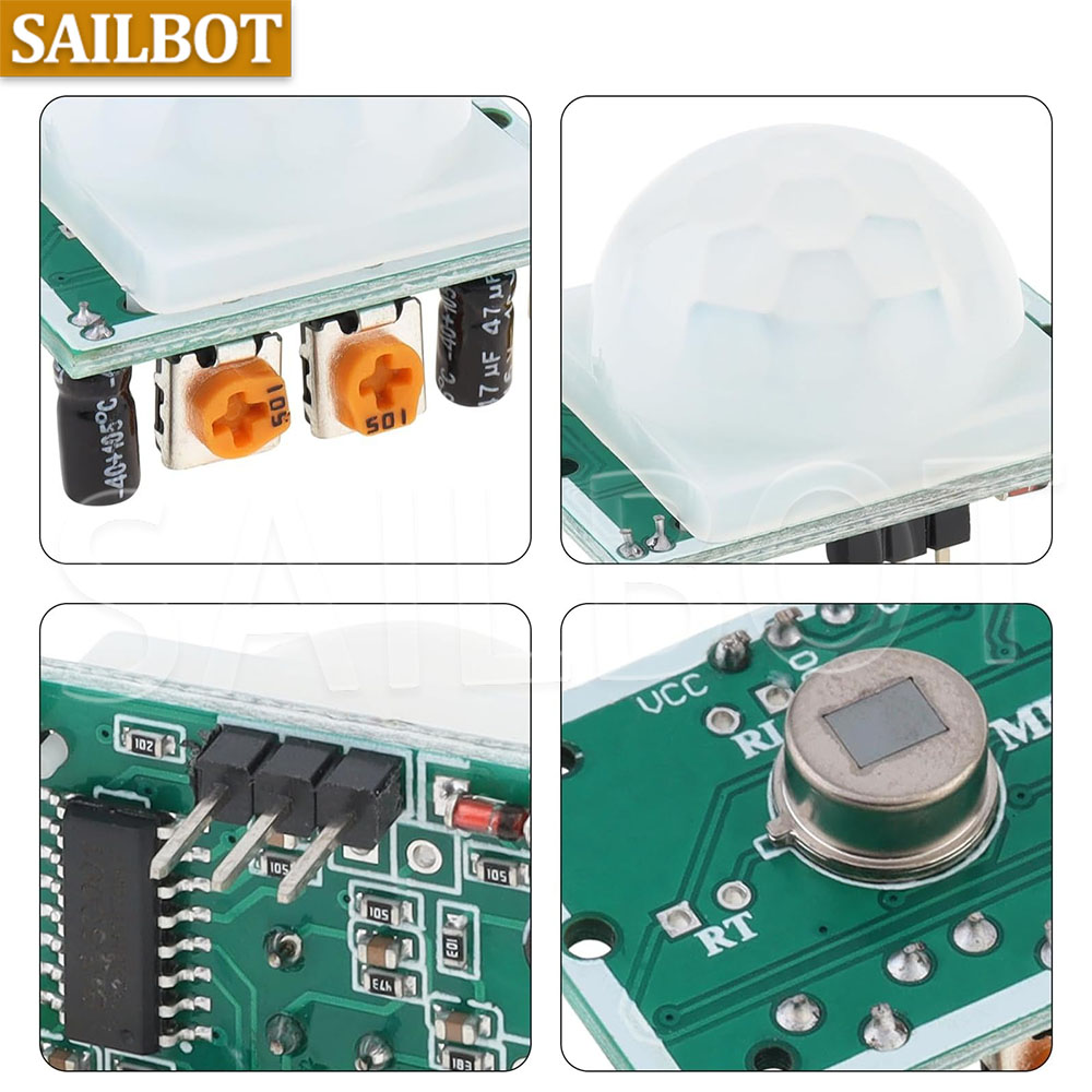 HC-SR501 PIR เซ็นเซอร์อินฟราเร - Muscle Sensor Emg บทวิจารณ์และราคา